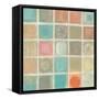 Sea Glass Mosaic Tile III-Silvia Vassileva-Framed Stretched Canvas