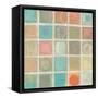 Sea Glass Mosaic Tile III-Silvia Vassileva-Framed Stretched Canvas