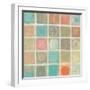 Sea Glass Mosaic Tile III-Silvia Vassileva-Framed Art Print