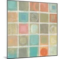 Sea Glass Mosaic Tile III-Silvia Vassileva-Mounted Art Print