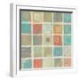 Sea Glass Mosaic Tile IV-Silvia Vassileva-Framed Art Print