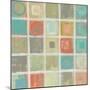 Sea Glass Mosaic Tile IV-Silvia Vassileva-Mounted Art Print