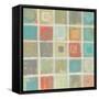 Sea Glass Mosaic Tile IV-Silvia Vassileva-Framed Stretched Canvas