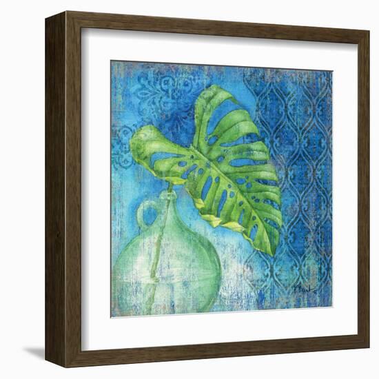 Sea Glass Palm I-Paul Brent-Framed Art Print