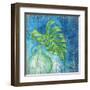 Sea Glass Palm I-Paul Brent-Framed Art Print