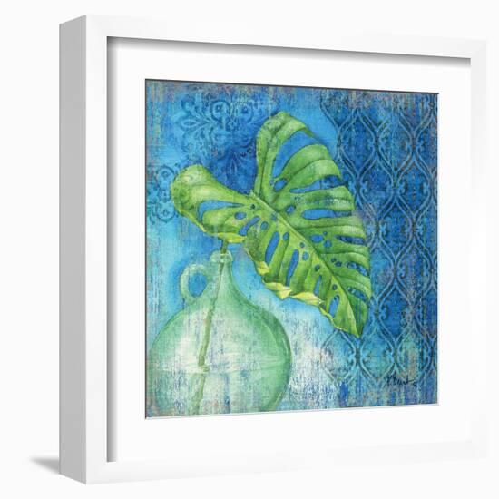 Sea Glass Palm I-Paul Brent-Framed Art Print