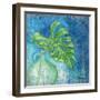 Sea Glass Palm I-Paul Brent-Framed Art Print