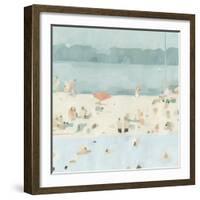 Sea Glass Sandbar II-Emma Scarvey-Framed Art Print