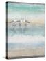 Sea Glass Shore 1-Norman Wyatt Jr^-Stretched Canvas