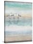 Sea Glass Shore 1-Norman Wyatt Jr^-Stretched Canvas