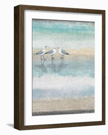 Sea Glass Shore 1-Norman Wyatt Jr^-Framed Premium Giclee Print