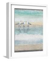 Sea Glass Shore 1-Norman Wyatt Jr^-Framed Art Print