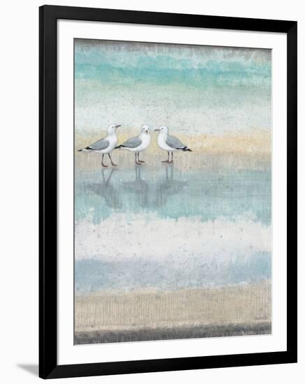 Sea Glass Shore 1-Norman Wyatt Jr^-Framed Art Print