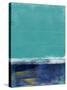 Sea Glass Sky Abstract Study-Emma Moore-Stretched Canvas