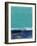 Sea Glass Sky Abstract Study-Emma Moore-Framed Art Print