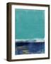 Sea Glass Sky Abstract Study-Emma Moore-Framed Art Print