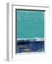 Sea Glass Sky Abstract Study-Emma Moore-Framed Art Print