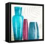 Sea Glass Three-Ann Bailey-Framed Stretched Canvas