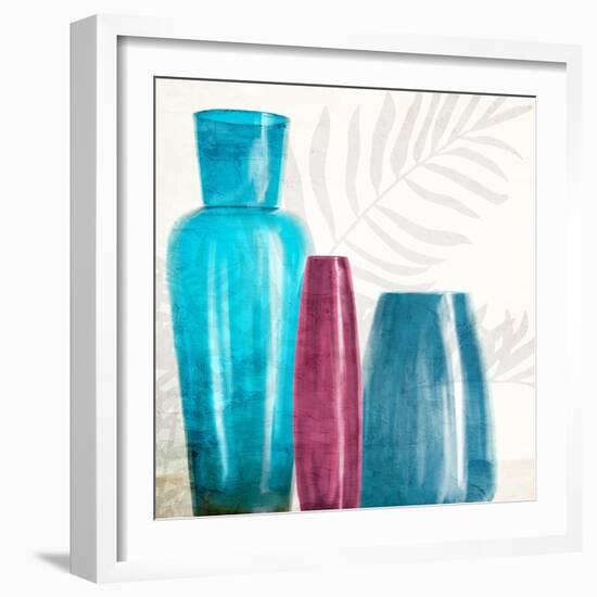 Sea Glass Three-Ann Bailey-Framed Art Print