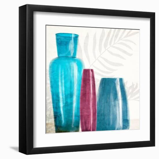 Sea Glass Three-Ann Bailey-Framed Art Print
