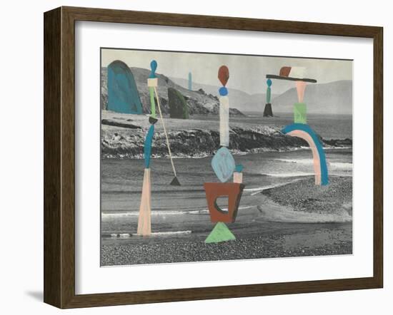 Sea Glass-Danielle Kroll-Framed Giclee Print