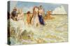 Sea Gods in the Surf, 1884-85-Max Klinger-Stretched Canvas