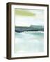 Sea Green Layers III-Annie Warren-Framed Art Print