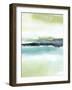 Sea Green Layers IV-Annie Warren-Framed Art Print