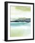 Sea Green Layers IV-Annie Warren-Framed Art Print