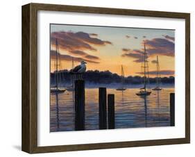 Sea Gull and Sails-Bruce Dumas-Framed Giclee Print