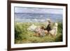 Sea Gulls and Sapphire Seas, 1912-Robert Gemmell Hutchison-Framed Giclee Print