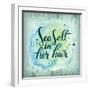 Sea Hair-Ashley Sta Teresa-Framed Art Print