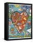 Sea Heart-Jill Mayberg-Framed Stretched Canvas