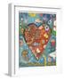 Sea Heart-Jill Mayberg-Framed Giclee Print