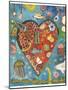 Sea Heart-Jill Mayberg-Mounted Giclee Print