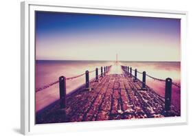 Sea Horizon-Joseph Eta-Framed Giclee Print