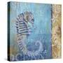 Sea Horse and Sea-null-Stretched Canvas