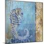 Sea Horse and Sea-null-Mounted Giclee Print