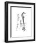 Sea Horse Collage-Albert Koetsier-Framed Premium Giclee Print