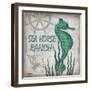 Sea Horse Ranch-Todd Williams-Framed Art Print