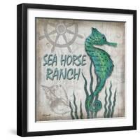 Sea Horse Ranch-Todd Williams-Framed Art Print