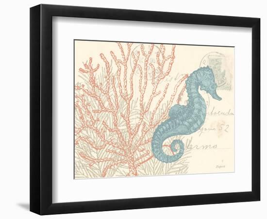 Sea Horse-N. Harbick-Framed Art Print