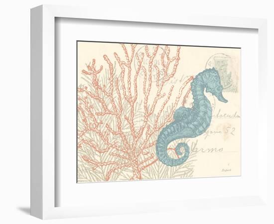 Sea Horse-N. Harbick-Framed Art Print