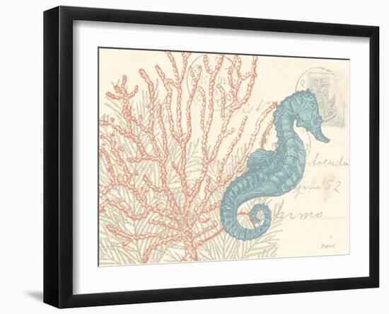 Sea Horse-N. Harbick-Framed Art Print