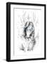 Sea Horse-JoJoesArt-Framed Giclee Print