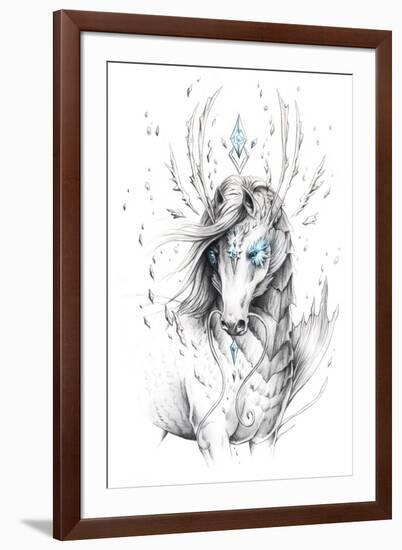 Sea Horse-JoJoesArt-Framed Giclee Print