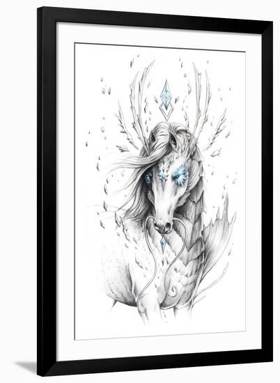 Sea Horse-JoJoesArt-Framed Giclee Print