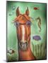 Sea Horse-Leah Saulnier-Mounted Premium Giclee Print