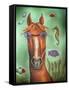 Sea Horse-Leah Saulnier-Framed Stretched Canvas