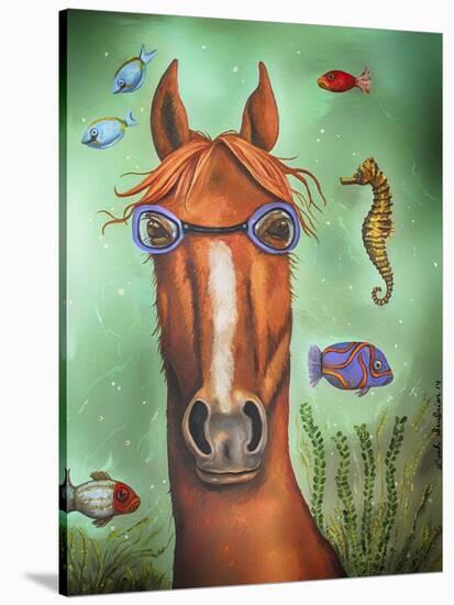 Sea Horse-Leah Saulnier-Stretched Canvas